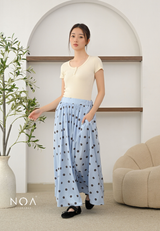 MIZU Nylon Maxi Skirt