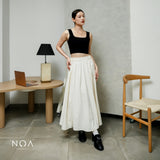 MIZU Nylon Maxi Skirt
