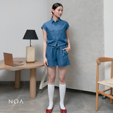 JINZU Denim Relax Short Pants