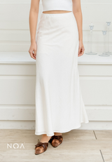 NOA X KUSUMANGGI - SUZIKA Sheer Look Maxi Skirt with Inner