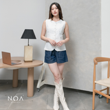 JINZU Denim Relax Short Pants