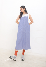 KONO Midi Overall - Blue Denim