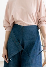 AERI Linen Bow Tie Skort