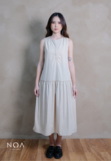 HATSUMI Nylon Sleeveless Dress