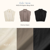 MIZUYA Nylon Boxy Shirt