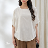 SHINARI Cotton Oversized Blouse