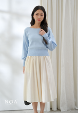 NAMISA Knitted Boatneck