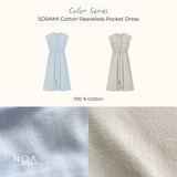 SORAMI Sleeveless Pocket Dress