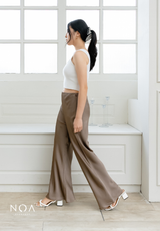NOA X KUSUMANGGI - RITSUMI Sateen Straight Pants