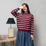 RURI Knitted Stripe Blouse