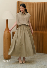 MIZUYA Nylon Boxy Shirt