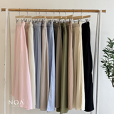 MIZU Nylon Maxi Skirt