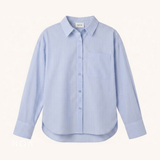RIZUKA Back Drawstring Long Sleeve Shirt