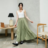 MIZU Nylon Maxi Skirt