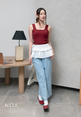 JINZU Relax Straight Pants