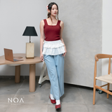 JINZU Relax Straight Pants