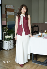 AIRA Button Vest Top