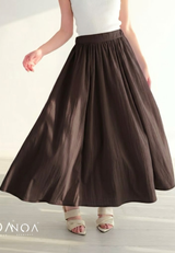 MIZU Nylon Maxi Skirt