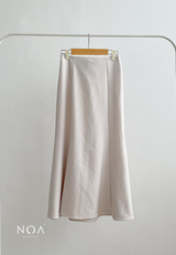 NOA X DHATU AKARI Lace Flared Skirt