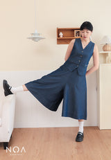 MAIKA Denim Wide Leg Pants
