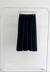 MIZUKA Nylon Midi Skirt