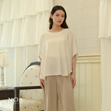 SHINARI Cotton Oversized Blouse