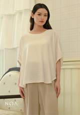SHINARI Cotton Oversized Blouse