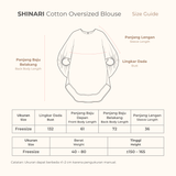 SHINARI Cotton Oversized Blouse