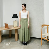 MIZU Nylon Maxi Skirt