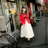MIZUKA Nylon Midi Skirt