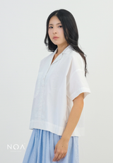 FUKA Cotton Boxy Short Sleeve Shirt