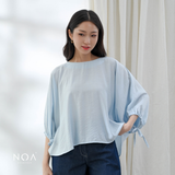 MINORI Cotton Batwing Blouse