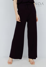 HANA Knitted Pants - Black