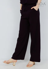 HANA Knitted Pants - Black