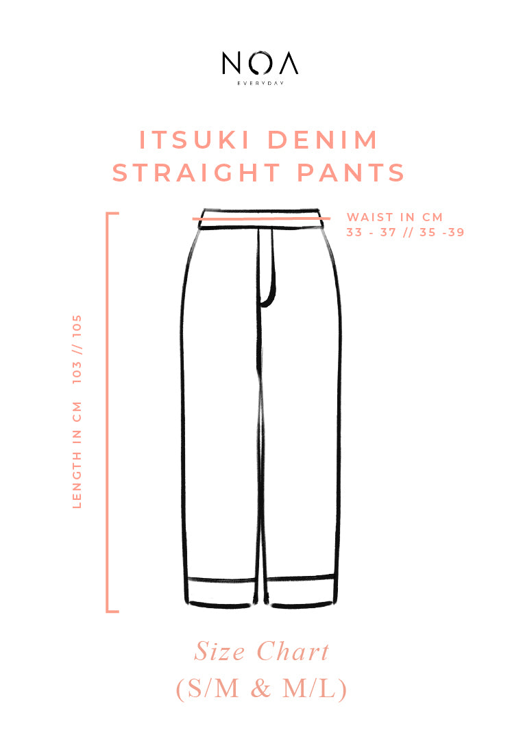ITSUKI Denim Straight Pants