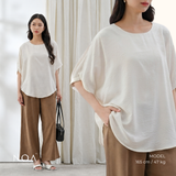 SHINARI Cotton Oversized Blouse