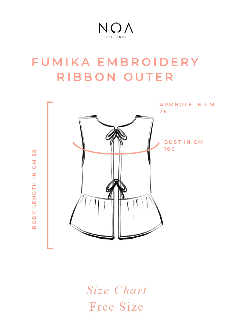 FUMIKA Embroidery Ribbon Outer