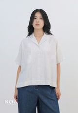 FUKA Cotton Boxy Short Sleeve Shirt