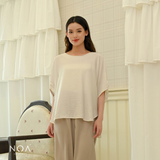 SHINARI Cotton Oversized Blouse