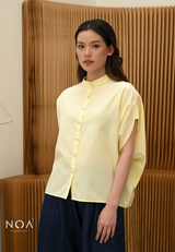 AYURA Linen Look Batwing Blouse