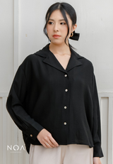 NOA X KUSUMANGGI - NOIRA Crinkle Long Sleeve Shirt
