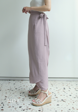 TOSHI Crinkle Wrap Skirt - Light Purple