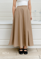NOA X KUSUMANGGI - ORINA Finewool Flowy Maxi Skirt