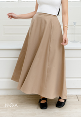 NOA X KUSUMANGGI - ORINA Finewool Flowy Maxi Skirt