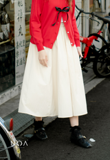 MIZUKA Nylon Midi Skirt