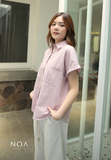MARU Basic Shortsleeve Shirt - Light Pink