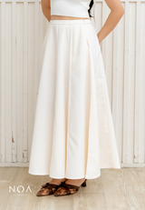 NOA X KUSUMANGGI - ORINA Finewool Flowy Maxi Skirt