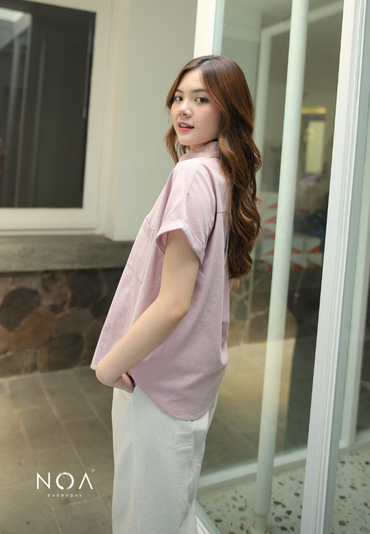MARU Basic Shortsleeve Shirt - Light Pink