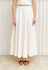 NOA X KUSUMANGGI - ORINA Finewool Flowy Maxi Skirt