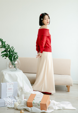 RITSU Sateen Maxi Skirt